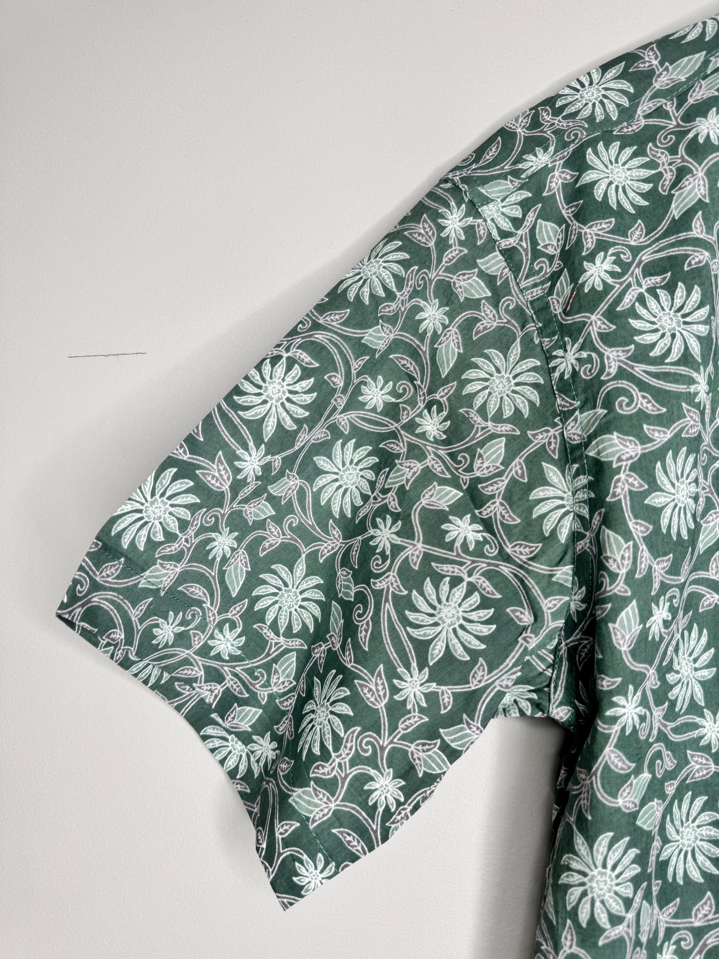 Half Sleeve Round Collar Shirt