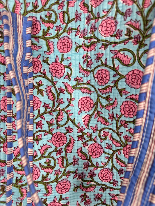 Large Floral Tote Bag